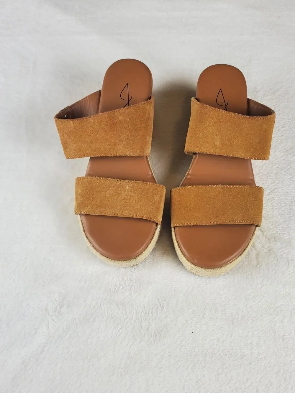 Joie Light Brown Suede Wedges NO Size